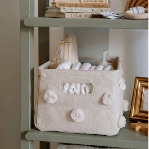 Pehr Pom Pom Hideaway Caddy Organizer - Natural