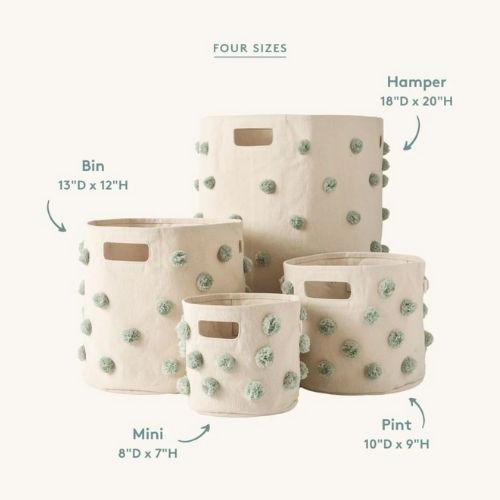 Pehr Pom Pom Hamper - Sea