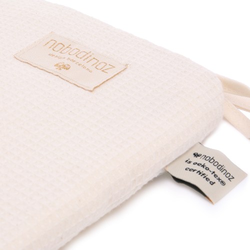 Protector de Cuna de Algodon  Nest - Honeycomb Natural