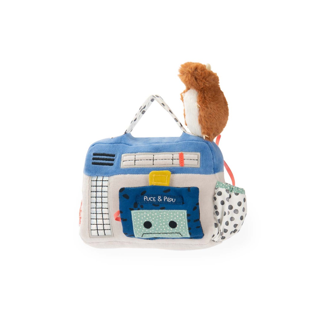 Musical Radio Cassette Player Puce &amp; Pilou
