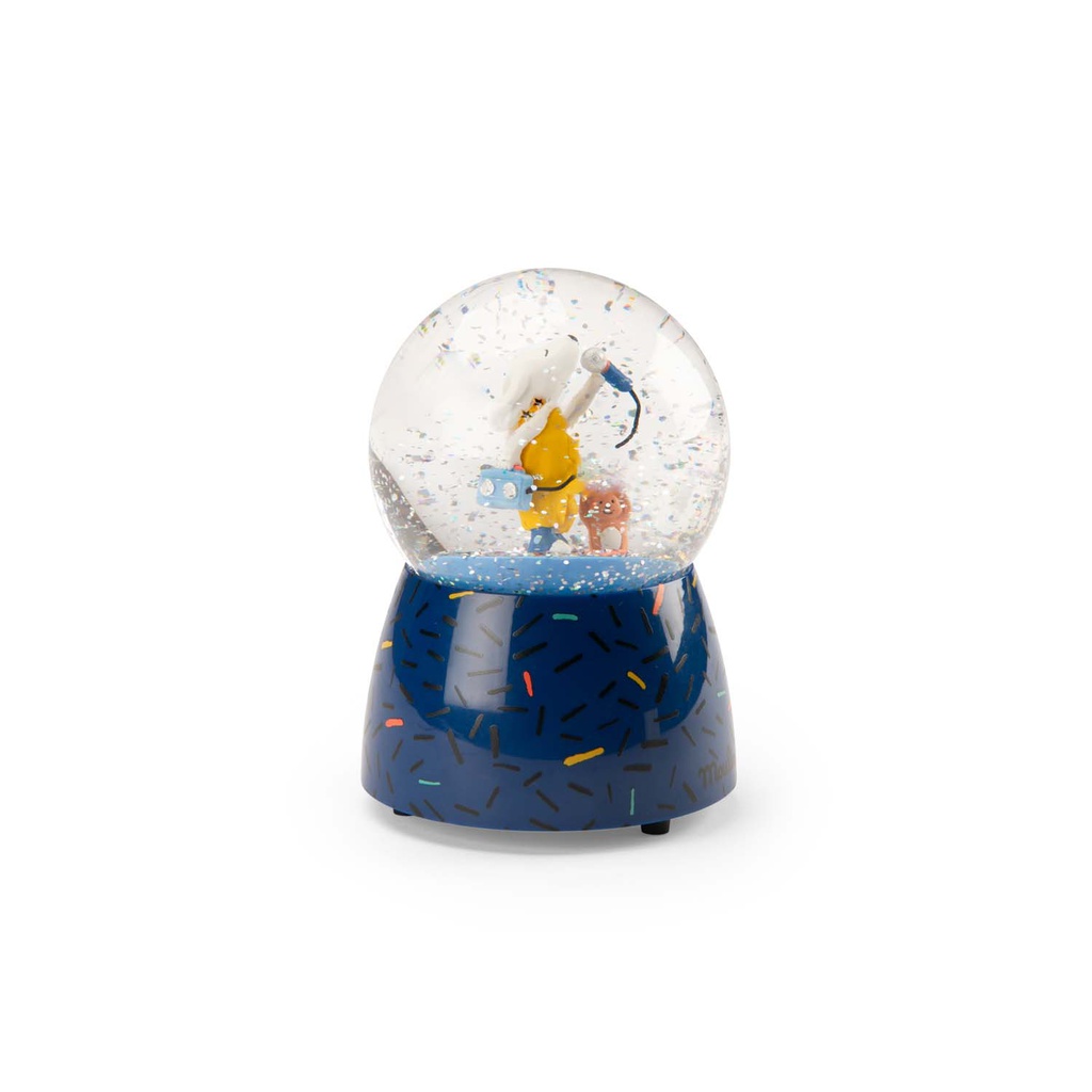 Musical snow globe Puce &amp; Pilou