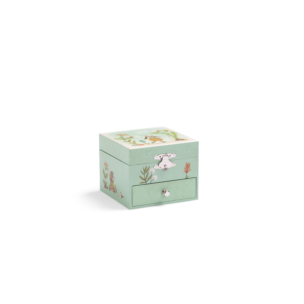 Musical Jewellery Box - Trois Petits Lapins