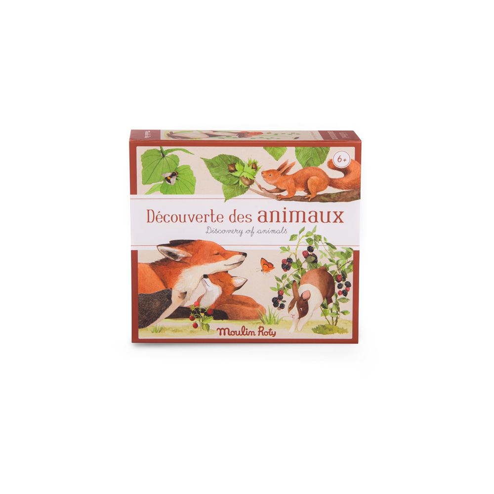 Discovery of Animals Box - Le Jardin du Moulin (FR-EN)