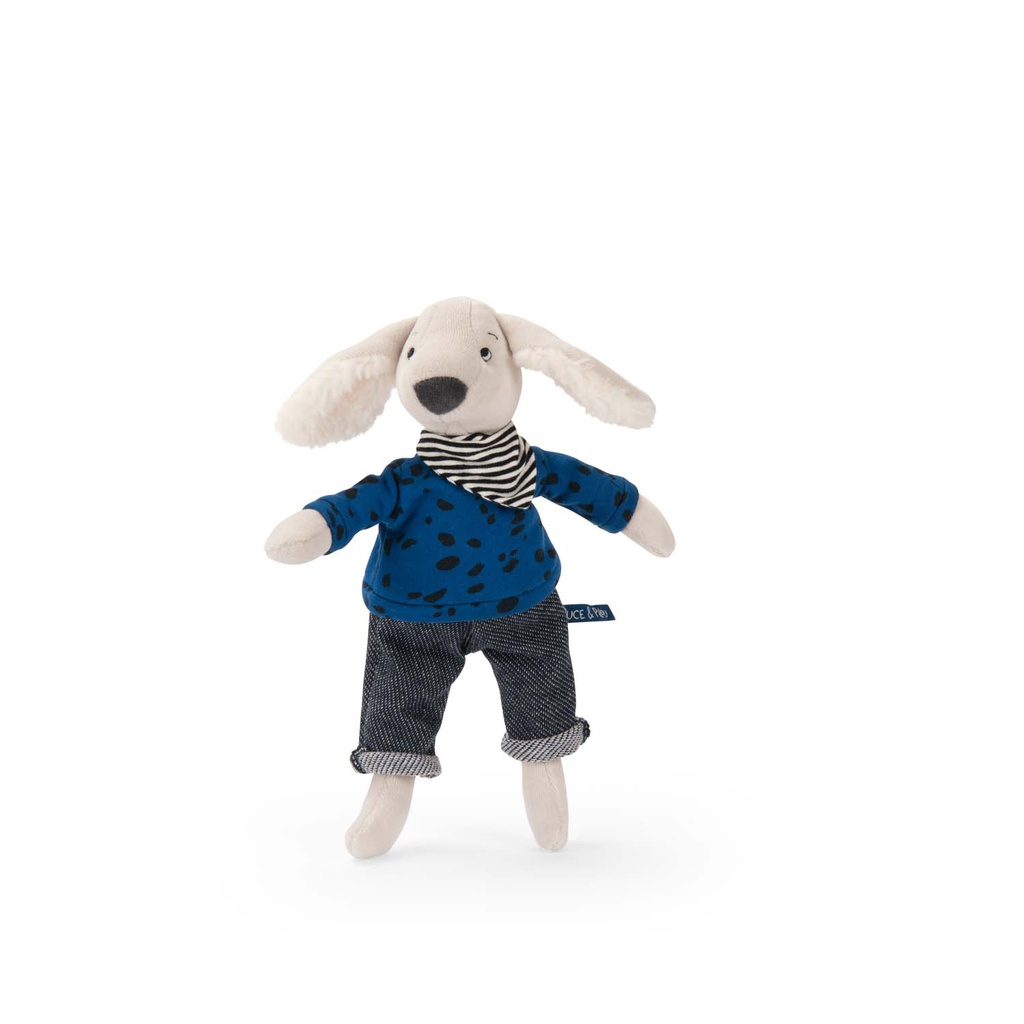 Pilou The Dog in Box - Puce &amp; Pilou