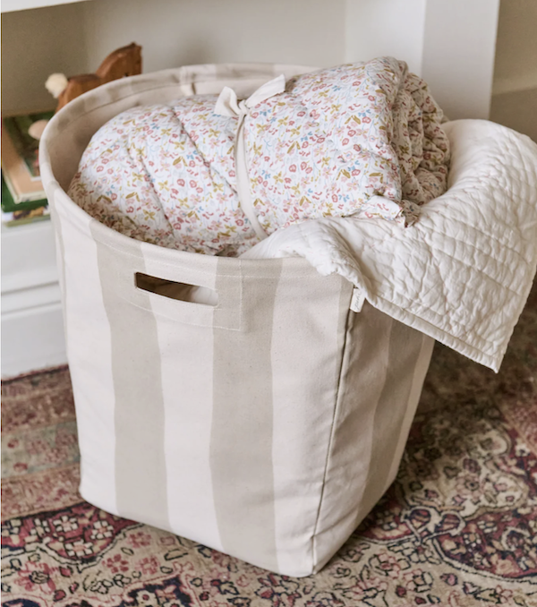 Pehr Printed Hamper - Conico Grey