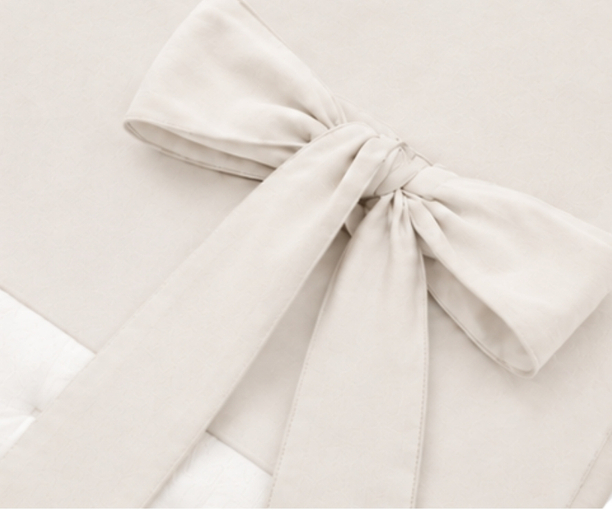Protector de Cuna by Carmella - Blanco Beige