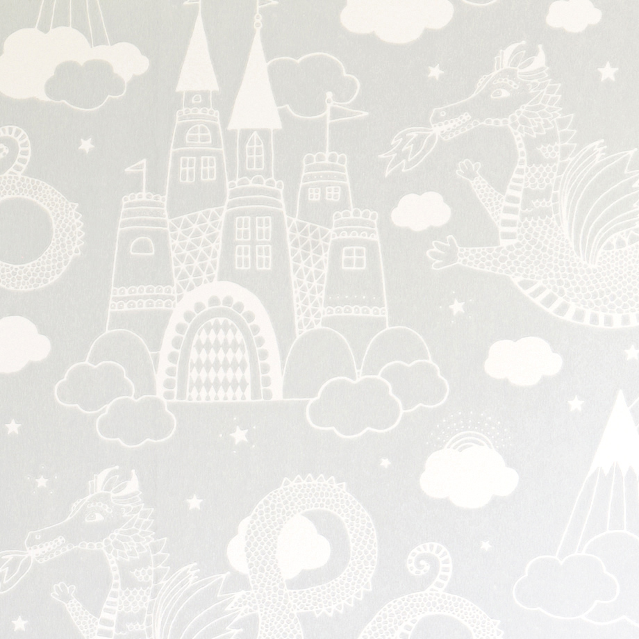 Majvillan Dragon Sky - Grey (Por Rollo)