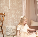 Vintage Collection Summer Fields Dusty Pink (Por Rollo)