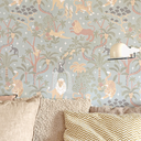 Majvillan Jungle Glow in The Dark - Tropical Blue (Por Rollo)