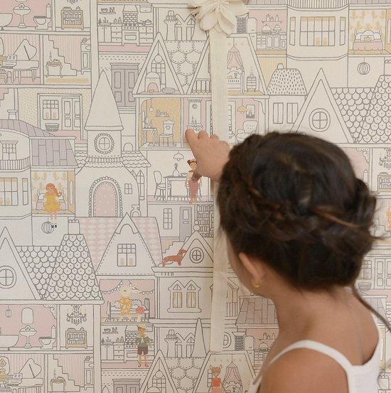 Majvillan Dollhouse Wall Stickers