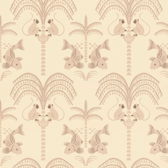 Majvillan Sunset Gold - Shell Beige Pink (Por Rollo)