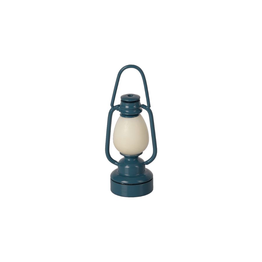 Miniature Lantern Vintage - Blue