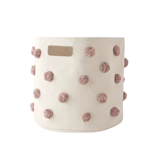 Pehr Pom Pom Bin - Rose Pink