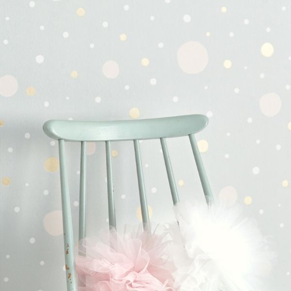 Majvillan Confetti - Grey Gold (Por Rollo)