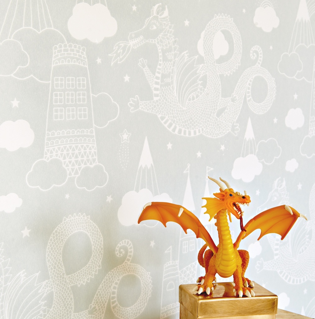 Majvillan Dragon Sky - Grey (Por Rollo)