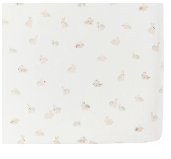 Sabana de Cuna - Hoppy Bunny