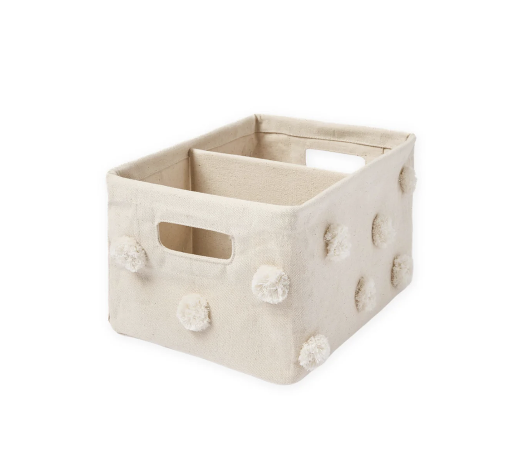 Pehr Pom Pom Hideaway Caddy Organizer - Natural