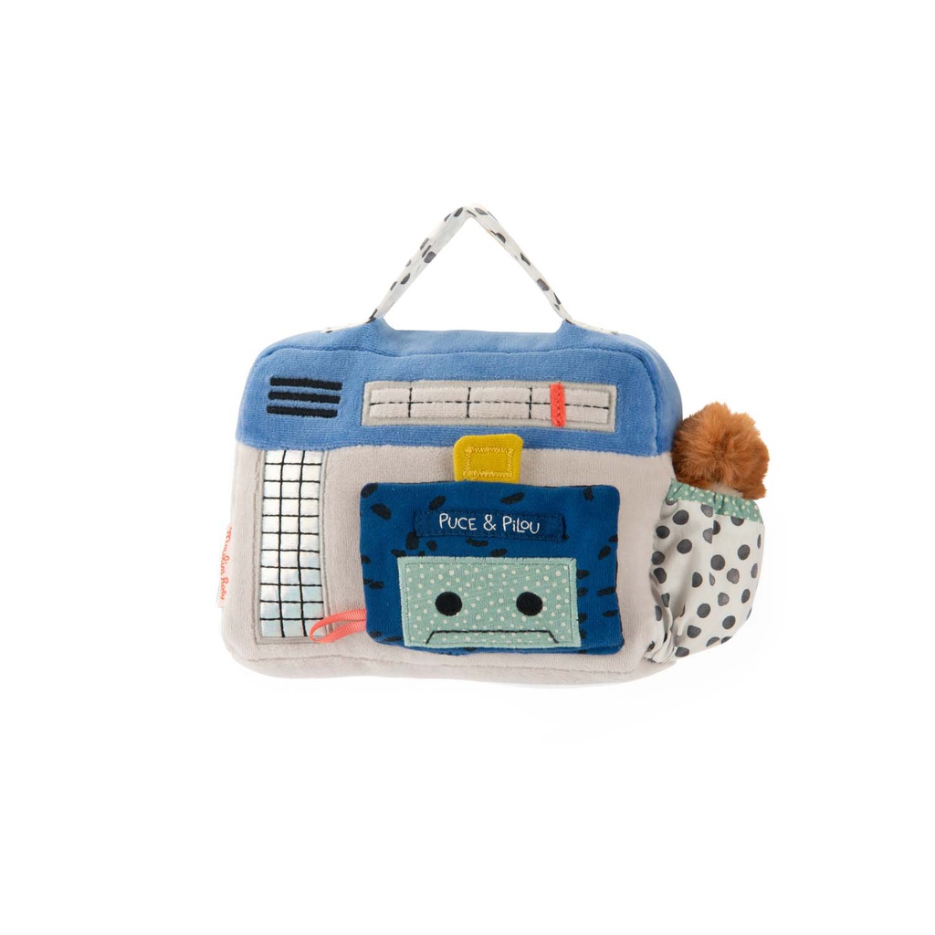 Musical Radio Cassette Player Puce &amp; Pilou