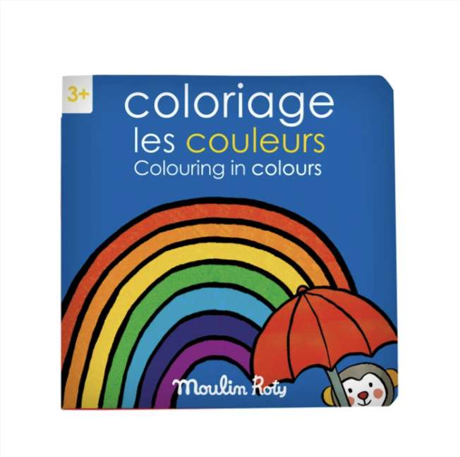 Colours Colouring Book - Les Popipop (FR/EN)