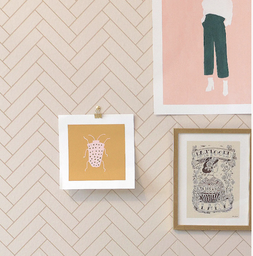 [PTM-14401] Majvillan Herringbone - Sandy Beige (Por Rollo)