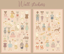 [PTM-80101] Majvillan Dollhouse Wall Stickers