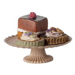 [MG-11412100] Maileg Cakes and Cakestand - Mini