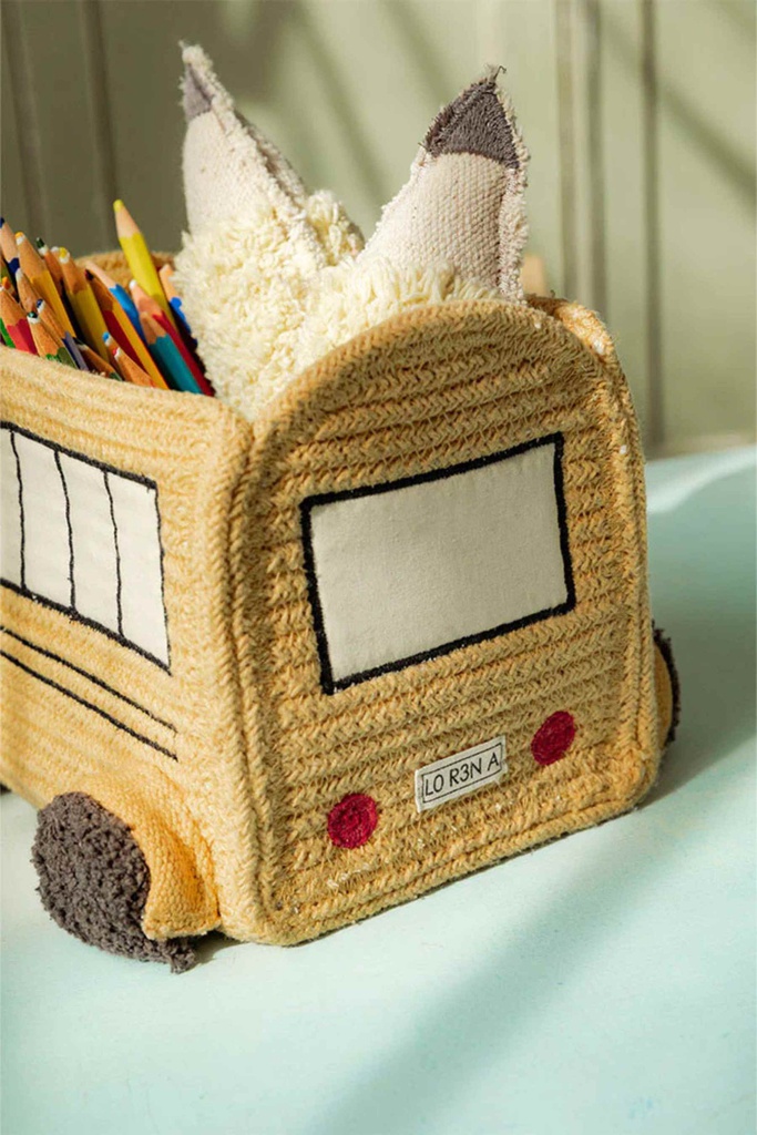 [P-1230] Lorena Canals Basket Mini Bus