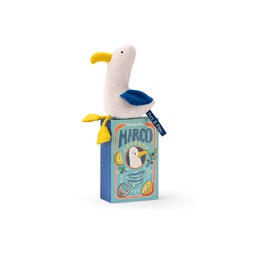 [MR-684010] Gaviota Gull Rattle Roll - Puce &amp; Pilou