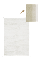 [P-1029] Alfombra Lavable Reversible Gelato Verde