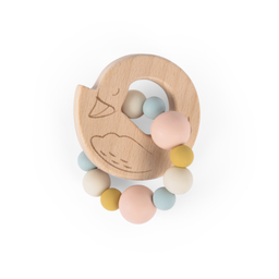 [MR-667374] Swan Teething Ring Rattle - Mordedor