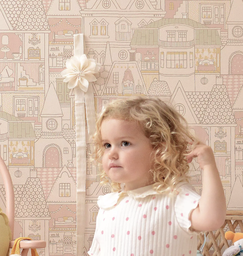 [PTM-14703] Majvillan Dollhouse - Sunny Pink (Por Rollo)